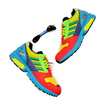 ID9448 Adidas ZX8000 atmos Mash Up Yellow Green Tech Purple Blue Multi Color