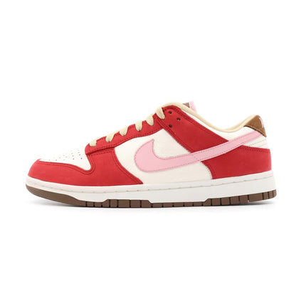 FB7910-600 Nike Dunk Low PRM Bacon Sport Red Sail Medium Brown Sheen (Women's)