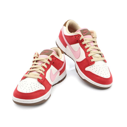 FB7910-600 Nike Dunk Low PRM Bacon Sport Red Sail Medium Brown Sheen (Women's)