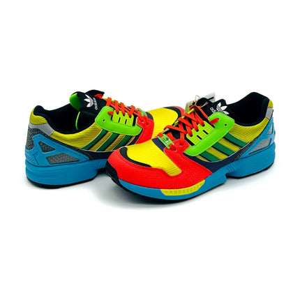 ID9448 Adidas ZX8000 atmos Mash Up Yellow Green Tech Purple Blue Multi Color