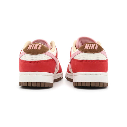 FB7910-600 Nike Dunk Low PRM Bacon Sport Red Sail Medium Brown Sheen (Women's)