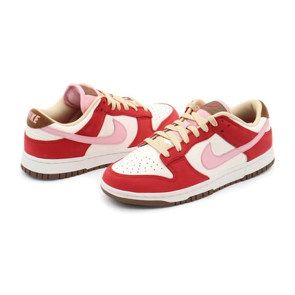 FB7910-600 Nike Dunk Low PRM Bacon Sport Red Sail Medium Brown Sheen (Women's)