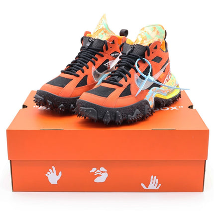 DQ1615-800 Off-White Nike Air Terra Forma Mantra Orange Black Clear (Men's)