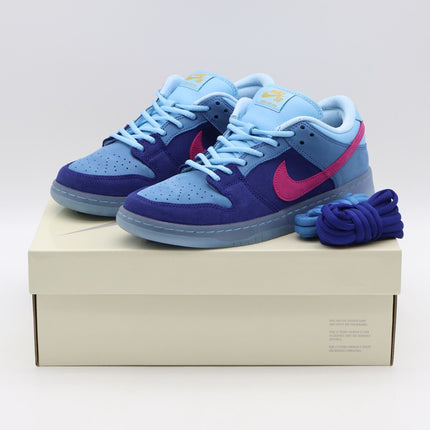 DO9404-400 Run The Jewels Nike SB Dunk Low Deep Royal Blue Active Pink (Men's)