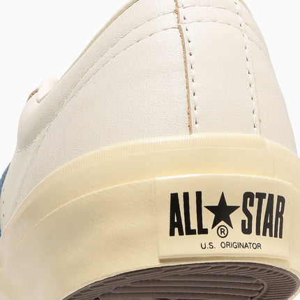 35200730 Converse Star&Bars US Leather Off White Blue (Men's)