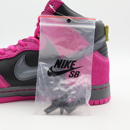 DX4356-600 Run The Jewels Nike SB Dunk High Active Pink Black Fuchsia (Men's)