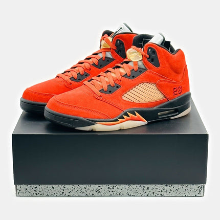 DD9336-800 Nike Air Jordan 5 Dunk on Mars For Her Fire Red Black Orange