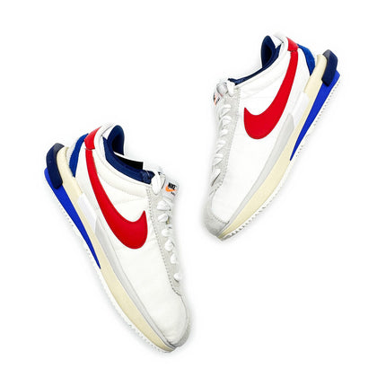 DQ0581-100 sacai �~ Nike Zoom Cortez White and University Red Blue Light Cream