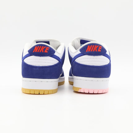 DO9395-400 Nike Dunk Low SB Los Angeles Dodgers Deep Royal Blue White (Men's)