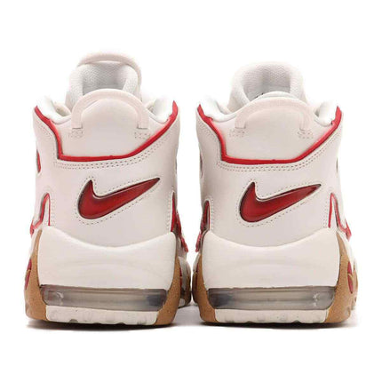 DV1137-002 Nike Air More Uptempo White Red Gum (Women's)