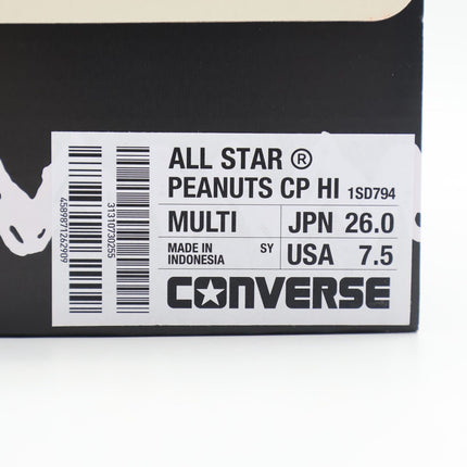 31310730 Peanuts Converse All Star CP HI Multi (Men's)