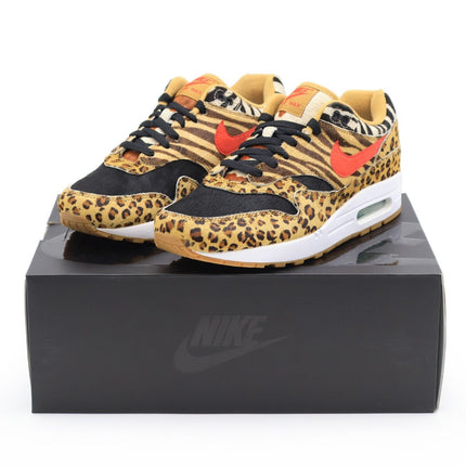 AQ0928-700 Nike Air Max 1 Atmos Animal Pack 2.0 Wheat Sport Red Bison (Men's)