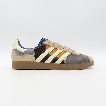 II0002 atmos adidas Gazelle 85 Tsugihagi Patchwork Beige Indigo Beige (Men's)