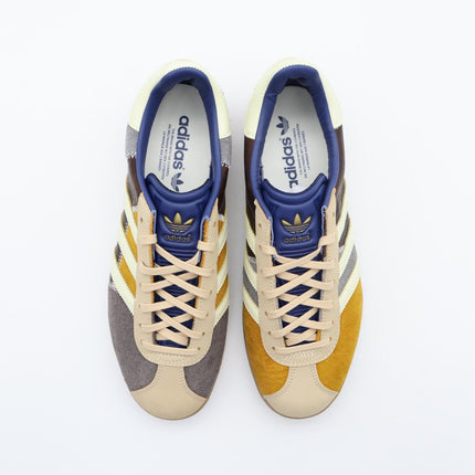 II0002 atmos adidas Gazelle 85 Tsugihagi Patchwork Beige Indigo Beige (Men's)