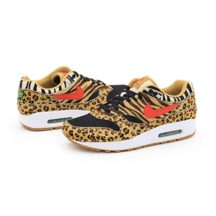 AQ0928-700 Nike Air Max 1 Atmos Animal Pack 2.0 Wheat Sport Red Bison (Men's)