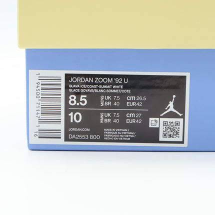 DA2553-800 Union Nike Jordan Zoom 92 Union Guava Ice (Men's)