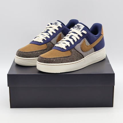 FQ8744-410 Nike Air Force 1 Low �e07 PRM Winter Ale Brown and Midnight (Men's)