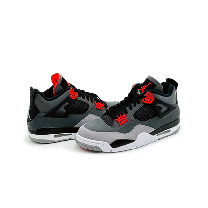 DH6927-061 Nike Air Jordan 4 Infrared 23 Black Cement Dark Grey Red White Gray