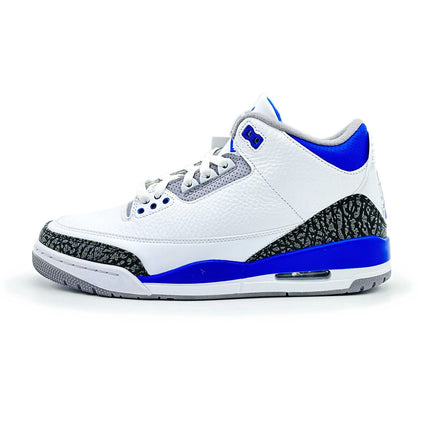 CT8532-145 Nike Air Jordan Air Jordan 3 Racer Blue White Black Cement Grey