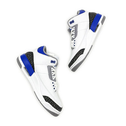 CT8532-145 Nike Air Jordan Air Jordan 3 Racer Blue White Black Cement Grey