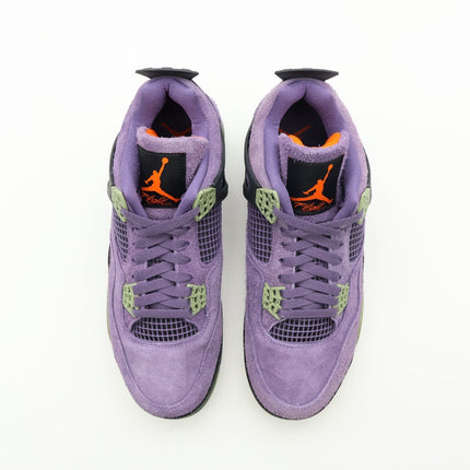 AQ9129-500 Nike Jordan 4 Retro Canyon Purple Anthracite Alligator (Women's)