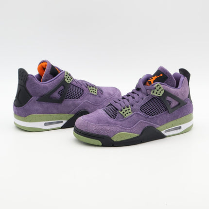 AQ9129-500 Nike Jordan 4 Retro Canyon Purple Anthracite Alligator (Women's)