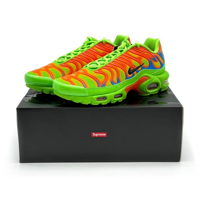 DA1472-300 Nike Air Max Plus TN Supreme Mean Green Black Blue Vivid Orange