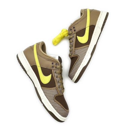 DH3061-200 Nike Dunk Low SP x Undefeated Brown Canteen Lemon Frost Palomino