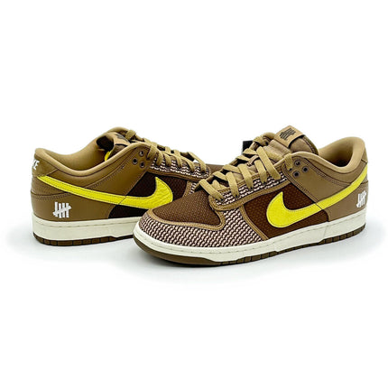 DH3061-200 Nike Dunk Low SP x Undefeated Brown Canteen Lemon Frost Palomino