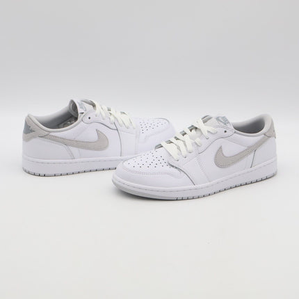 CZ0790-100 Nike Air Jordan 1 Low OG Neutral Gray Off White Particle Grey (Men's)