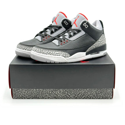 854262-001 Nike Air Jordan 3 Retro OG Black Cement Grey White Fire Red (Men's)