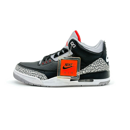 854262-001 Nike Air Jordan 3 Retro OG Black Cement Grey White Fire Red (Men's)