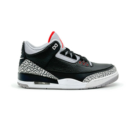 854262-001 Nike Air Jordan 3 Retro OG Black Cement Grey White Fire Red (Men's)