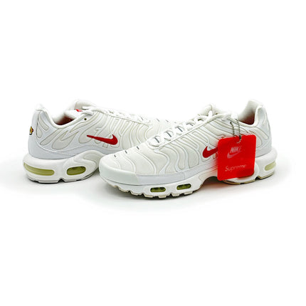 DA1472-100 Nike Air Max Plus TN x Supreme White 2020