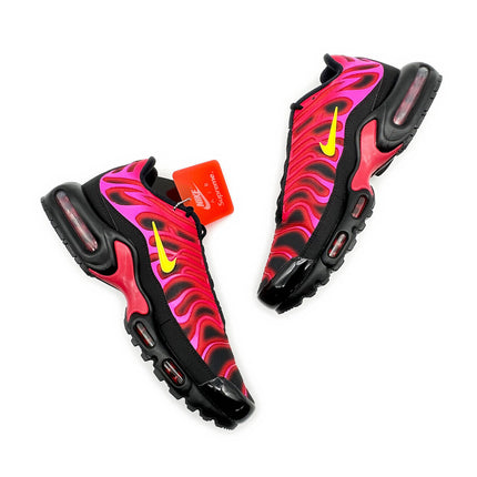 DA1472-600 Nike Air Max Plus TN Supreme University Red Black Fire Pink Maize