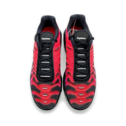 DA1472-600 Nike Air Max Plus TN Supreme University Red Black Fire Pink Maize