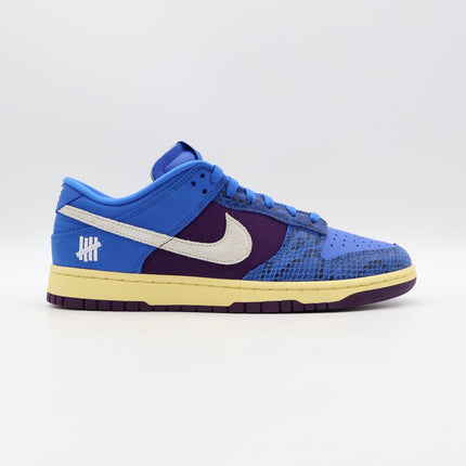 DH6508-400 Nike Dunk Low Undefeated Dunk VS AF1 5 On It Signal Blue (Men's)