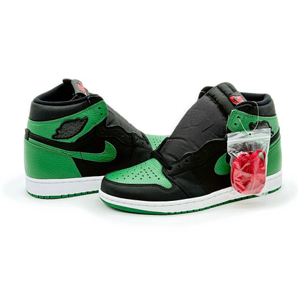 555088-030 Nike Air Jordan 1 Retro High OG Pine Green White Black Gym Red