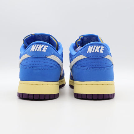 DH6508-400 Nike Dunk Low Undefeated Dunk VS AF1 5 On It Signal Blue (Men's)