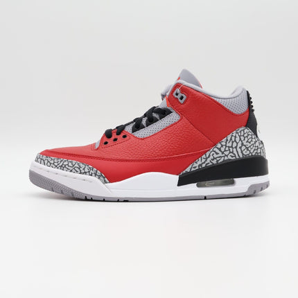 CK5692-600 Nike Air Jordan 3 Retro SE Unite Fire Red Cement Grey Black (Men's)