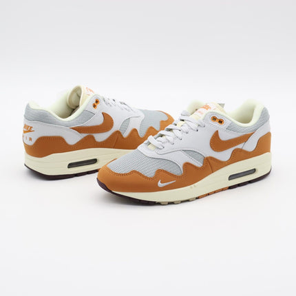 DH1348-001 Nike Air Max 1 Patta Waves Monarch Brick Orange Pure Platinum (Men's)