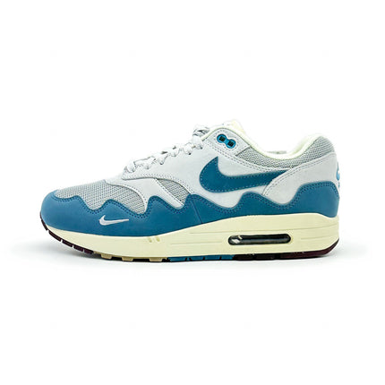 DH1348-004 Nike Air Max 1 Patta Waves Noise Aqua Metallic Silver Pure Platinum