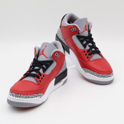 CK5692-600 Nike Air Jordan 3 Retro SE Unite Fire Red Cement Grey Black (Men's)