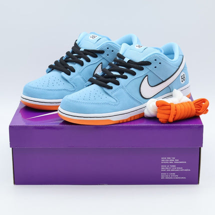 BQ6817-401 Nike SB Dunk Low Club 58 Gulf Racing Blue Chill Safety Orange (Men's)