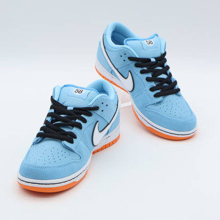 BQ6817-401 Nike SB Dunk Low Club 58 Gulf Racing Blue Chill Safety Orange (Men's)