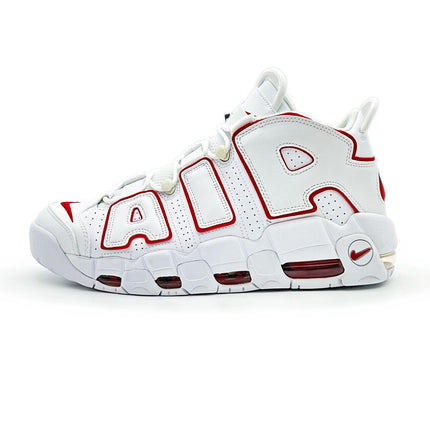 921948-102 Nike Air More Uptempo White Varsity Red Outline (Men's)