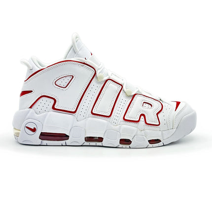 921948-102 Nike Air More Uptempo White Varsity Red Outline (Men's)