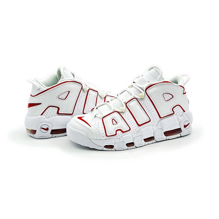 921948-102 Nike Air More Uptempo White Varsity Red Outline (Men's)