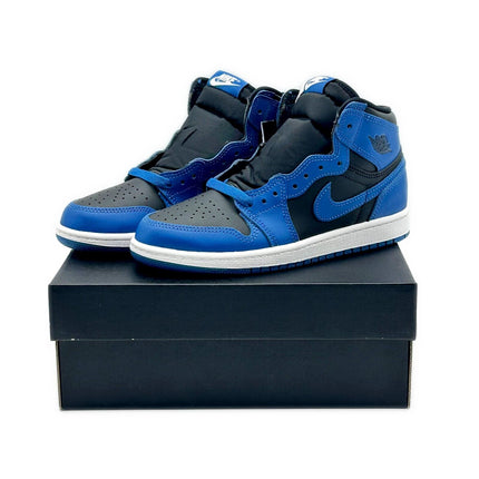 AQ2664-404 Nike PS Air Jordan 1 High OG Dark Marina Blue