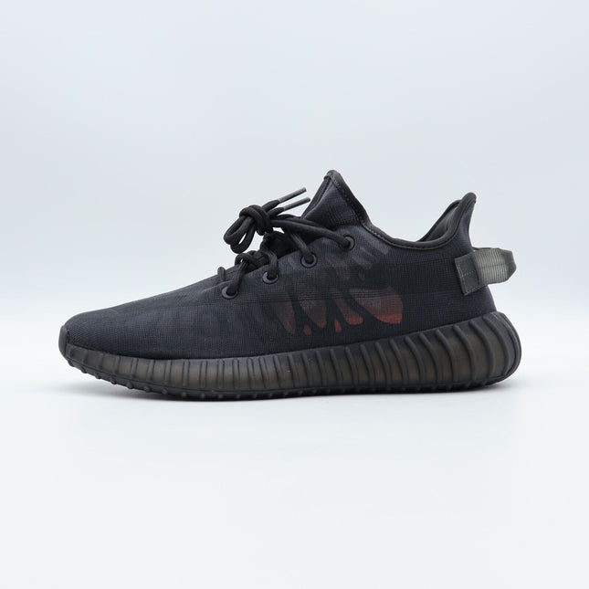 GX3791 Adidas Yeezy Boost 350 V2 Mono Cinder Dark Lamp Ink Black Orange (Men's)